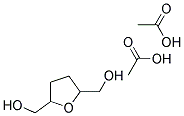 2,5-BISHYDROXYMETHYL TETRAHYDROFURAN DIACETATE 结构式