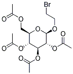 2'-BROMOETHYL 2,3,4,6-TETRA-O-ACETYL-B-D-GLUCOPYRANOSIDE 结构式