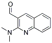 2-(二甲基氨基)-3-喹啉甲醛 结构式
