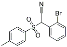 (2-Bromophenyl)[(4-methylphenyl)sulphonyl]acetonitrile 结构式