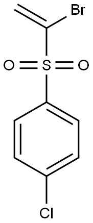 1-BROMOVINYL 4-CHLOROPHENYL SULPHONE 结构式