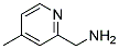 2-AMINOMETHYL-4-METHYLPYRIDIN 结构式