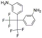 2,2-BIS(3-AMINOPHENYL)HEXAFLUOROPROPAN 结构式