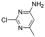 2-氯-6-甲基嘧啶-4-胺 结构式