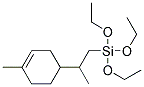 1-METHYL-4-[1-METHYL-(2-TRIETHOXYSILYL)ETHYL]-CYCLOHEXENE 结构式