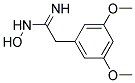 2-(3,5-DIMETHOXY-PHENYL)-N-HYDROXY-ACETAMIDINE 结构式