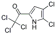 2,2,2-TRICHLORO-1-(4,5-DICHLORO-1H-PYRROL-2-YL)ETHANONE 结构式