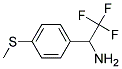 2,2,2-TRIFLUORO-1-(4-METHYLSULFANYL-PHENYL)-ETHYLAMINE 结构式