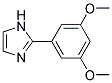 2-(3,5-DIMETHOXY-PHENYL)-1H-IMIDAZOLE 结构式