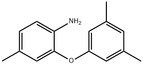 2-(3,5-DIMETHYLPHENOXY)-4-METHYLANILINE 结构式