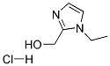 (1-ETHYL-1H-IMIDAZOL-2-YL)-METHANOL HCL 结构式