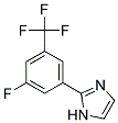 2-(3-FLUORO-5-TRIFLUOROMETHYL-PHENYL)-1H-IMIDAZOLE 结构式