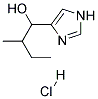 1-(1H-IMIDAZOL-4-YL)-2-METHYL-BUTAN-1-OL HCL 结构式