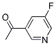 1-(5-FLUOROPYRIDIN-3-YL)ETHANONE 结构式