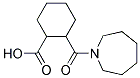 2-(AZEPANE-1-CARBONYL)-CYCLOHEXANECARBOXYLIC ACID 结构式