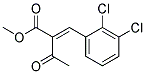2,3-Dichlorobenzilidene methyl acetoacetate 结构式