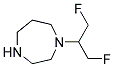 1-(2-FLUORO-1-FLUOROMETHYL-ETHYL)-[1,4]DIAZEPANE 结构式