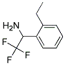 1-(2-ETHYL-PHENYL)-2,2,2-TRIFLUORO-ETHYLAMINE 结构式
