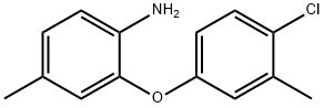 2-(4-CHLORO-3-METHYLPHENOXY)-4-METHYLPHENYLAMINE 结构式