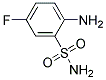 2-Amino-5-fluorobenzenesulphonamide 结构式