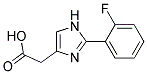 [2-(2-FLUORO-PHENYL)-1H-IMIDAZOL-4-YL]-ACETIC ACID 结构式