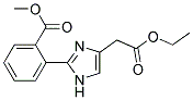 2-(1-ETHOXYCARBONYLMETHYL-1H-IMIDAZOL-2-YL)-BENZOIC ACID METHYL ESTER 结构式