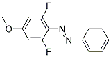 (2,6-DIFLUORO-4-METHOXY-PHENYL)-PHENYL-DIAZENE 结构式