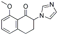 2-IMIDAZOL-1-YL-8-METHOXY-3,4-DIHYDRO-2H-NAPHTHALEN-1-ONE 结构式