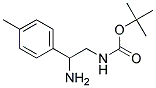 (2-AMINO-2-P-TOLYL-ETHYL)-CARBAMIC ACID TERT-BUTYL ESTER 结构式