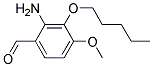 2-AMINO-4-METHOXY-3-PENTYLOXY-BENZALDEHYDE 结构式