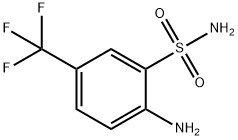 2-AMINO-5-(TRIFLUOROMETHYL)BENZENESULPHONAMIDE 结构式