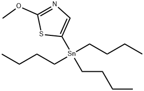 2-甲氧基-5-(三丁基锡烷基)噻唑 结构式
