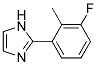 2-(3-FLUORO-2-METHYL-PHENYL)-1H-IMIDAZOLE 结构式