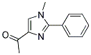 1-(1-METHYL-2-PHENYL-1H-IMIDAZOL-4-YL)-ETHANONE 结构式