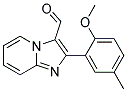 2-(2-METHOXY-5-METHYLPHENYL)IMIDAZO[1,2-A]PYRIDINE-3-CARBALDEHYDE 结构式