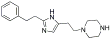1-[2-(2-PHENETHYL-IMIDAZOL-4-YL)-ETHYL]-PIPERAZINE 结构式