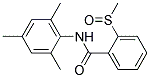 2-METHANESULFINYL-N-(2,4,6-TRIMETHYL-PHENYL)-BENZAMIDE 结构式
