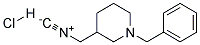 1-(1-BENZYLPIPERIDIN-3-YL)METHYLISOCYANIDE HYDROCHLORIDE 结构式