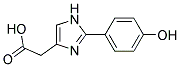 [2-(4-HYDROXYPHENYL)-IMIDAZOL-4-YL]-ACETIC ACID 结构式