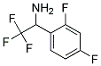 1-(2,4-DIFLUORO-PHENYL)-2,2,2-TRIFLUORO-ETHYLAMINE 结构式