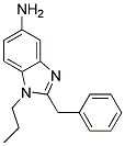 2-BENZYL-1-PROPYL-1H-BENZOIMIDAZOL-5-YLAMINE 结构式