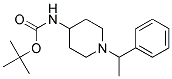 (1-PHENYLETHYL-PIPERIDIN-4-YL)-CARBAMIC ACID TERT-BUTYL ESTER 结构式