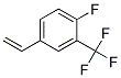 1-FLUORO-2-TRIFLUOROMETHYL-4-VINYL-BENZENE 结构式