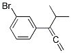 1-BROMO-3-(1-ISOPROPYL-PROPA-1,2-DIENYL)-BENZENE 结构式