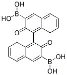 2,2'-BIS(METHOXYMETHOXY)-1,1'-BINAPHTHYL-3,3'-DIYLDIBORONIC ACID 结构式