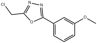 2-(Chloromethyl)-5-(3-methoxyphenyl)-1,3,4-oxadiazole