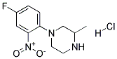 1-(4-Fluoro-2-nitrophenyl)-3-methylpiperazinehydrochloride