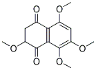 2,5,7,8-TETRAMETHOXY-2,3-DIHYDRO-[1,4]NAPHTHOQUINONE 结构式