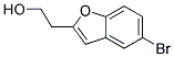 2-(5-BROMO-1-BENZOFURAN-2-YL)ETHANOL 结构式