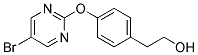 2-(4-[(5-BROMOPYRIMIDIN-2-YL)OXY]PHENYL)ETHANOL 结构式